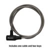 Master Lock 8154DPF Cable, Keyed Bike Lock, 6 Ft, Gray