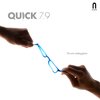 Nannini Quick 7.9 Reading Glasses (+2.00, Black)