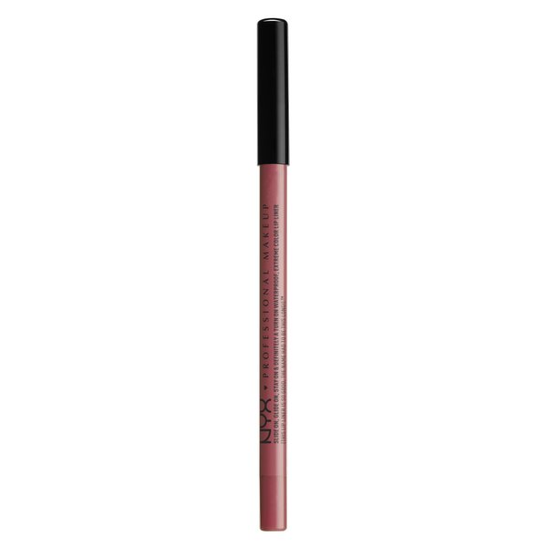 NYX PROFESSIONAL MAKEUP Slide On Lip Pencil, Lip Liner - Bedrose (Soft Nude Pink With Mauve Undertone)