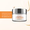 Skin 2.0 Vitamin C and Collagen Face Moisturizer - Dermatologist Tested - Anti-Aging, Skin Tightening, Brightening Vitamin C Face Cream - Cruelty Free Korean Skin Care For All Skin Types - 1.69 Fl. oz