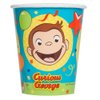 Curious George Paper Cups - 9oz (Pack of 8) - Delightful, Sturdy & Eco-Friendly Party Essentials - Perfect for Kids' Birthdays, Themed Events & Celebrations