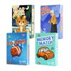 Card Games Old Maid, Go Fish, Slap Jack and Memory Classic Games -4 Decks in 1 Pack, Fun Card Games for Kids Toddlers, juegos para ni?os Kids Playing Cards, for Boys and Girls