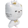 Cartoon Pet Themed Kitten Cat Balloons White Cat Aluminum Balloons Kids Party Supplies Birthday Decoration Baby Showers, 6 Pack 27'' Animal Kitty Cat Helium Mylar Foil Balloons