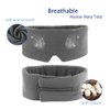 Men and Women Sleep Blindfold Comfortable Breathable Adjustable Eye mask Suitable for Sleep Rest