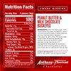 Anthony Thomas, Great Tasting Peanut Butter & Milk Chocolate Buckeyes in Regular Box, Deliciously Delightful Snacks (6 Count)