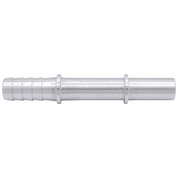 ICT Billet Quick Connect Male 3/8 Fuel Rail Hose to 3/8 Barb Adapter Fitting LS1 LM7 LR4 LQ4 LS6 L59 LQ9 LM4 L33 GM Oring Seal Billet Aluminum Natural Finish AN817-02-06BA