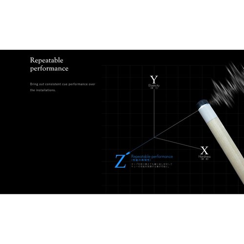 KAMUI Clear Black Cue Tip - Medium - Single Tip