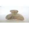 Generic One random marbled beige white black gray acrylic hair claw clip