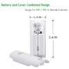 4-Pack Rechargeable Battery Packs for Wii and Wii U Remote Controller,High-Capacity Ni-MH Battery(2800mAh) Replacement for Nintendo Wii Remote Charging Station(Charger not Included)