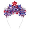xo, Fetti Happy Fourth of July Star Headband | USA Party Favors, American Flag Supplies, 4th of July Decorations, Stars and Stripes Decor, Red White and Blue, Olympic Theme Bday Patriotic Accessory