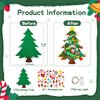 Max Fun DIY Felt Christmas Tree Set 3.2Ft with 41 Ornaments for Kids Toddlers Home Wall Hanging Felt Christmas Craft Kits Xmas Decoration Party Supplies Gifts
