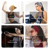 XTREND Hairbands, Wide Headbands For Women - Non Slip Fashion Stretch Headband, Boho Head Bands Women's Hair Thin Cloth Headbands Turban, Workout Hairband, Girls Headband, 6 Packs - Black