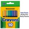 Trail maker 12 Pack Bulk Crayons | Washable Beeswax Bright Color Crayons Bulk Individual Packs, 10 Per Box, 12 Boxes Bundle Art Set Crayons for Kids, Classrooms, Restaurants