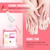 CHUCHU Jojoba Cuticle Oil for Nails: Watermelon Organic Nail Oil with Vitamin B & E - Moisturizes Repairs and Promotes Nail Growth - Prevents Dryness Hangnails and Chapped Skin 15ML