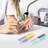 6 Pcs 8 Way Nail Buffers Blocks Nail Files for Natural Nails and Acrylic Nails, All in One Buffing Block for Shaping, Contouring, Smoothing, Polishing, Shining Nails