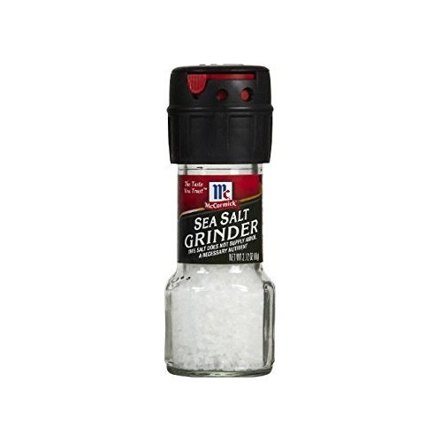 McCormick's SEA SALT GRINDER 2.12oz (9 Pack)