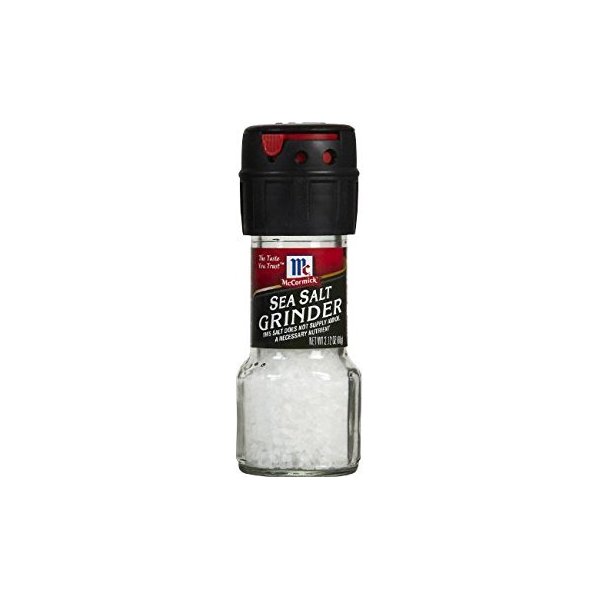 McCormick's SEA SALT GRINDER 2.12oz (9 Pack)