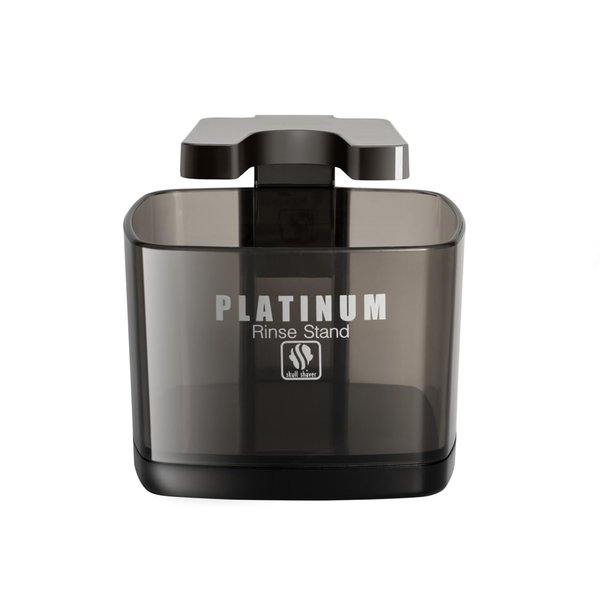 Skull Shaver Platinum Rinse Stand for Pitbull, Butterfly Kiss and Palm Electric Shavers (Black)