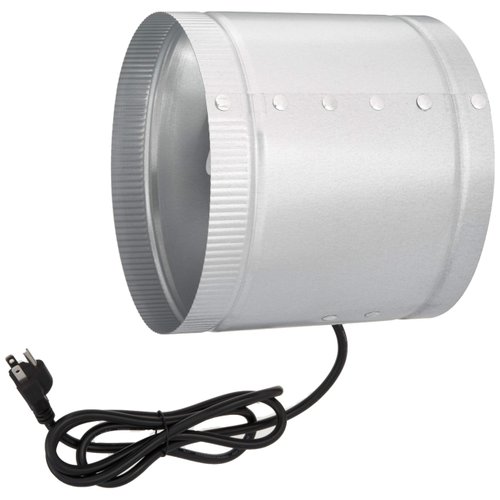 iPower 8 Inch 420 CFM Inline Duct Fan with Low Noise, Exhaust Booster for HVAC Ventilation in Grow Tent, Basements, Bathrooms and Kitchens