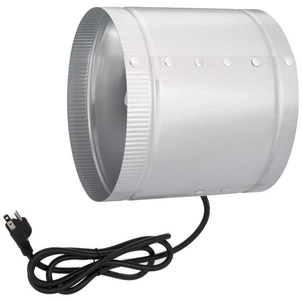 iPower 8 Inch 420 CFM Inline Duct Fan with Low Noise, Exhaust Booster for HVAC Ventilation in Grow Tent, Basements, Bathrooms and Kitchens