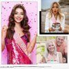 Birthday Sash for Women,Birthday Crown Adult Woman,Birthday Tiara for Women Birthday Queen Glitter Rose Gold Birthday Sash and Crown Rhinestone Headband,Happy Birthday Headband Decoration Accessories