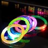 24 Pack Glow In The Dark LED Bracelets Easter Basket Stuffers Party Favors for Kids Party Supplies Flashing Light Up Bracelet Glow Sticks Party Toys Neon Party Accessory Concert Birthday Party Games