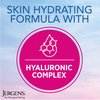 Jergens Cloud Creme Breathable Body Lotion, Fast-Absorbing Hydrating Moisturizer, Paraben-Free, with Hyaluronic Complex, Non-Greasy Application, 13 oz,White