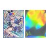 60 PCS Holographic Anime Card Sleeves for MTG 67×92mm Cartoon Trading Card Sleeves Card Protector for PTCG Cards Sports Cards