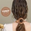 YONOY 6 Pcs Flat Hair Clips, 2 Styles French Concord Flat Hair Clips for Thick Thin Hair, 4.7 Inch Alligator Hair Clips for Women Girls, Strong Hold Duck Billed Clips Barrettes Accessories