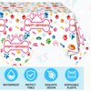 41PCS Dog Birthday Party Supplies Puppy Themed Birthday Decoration Disposable Tableware Plates Napkins Tablecloth for Baby Shower Kids Birthday Dog Birthday Serve 20