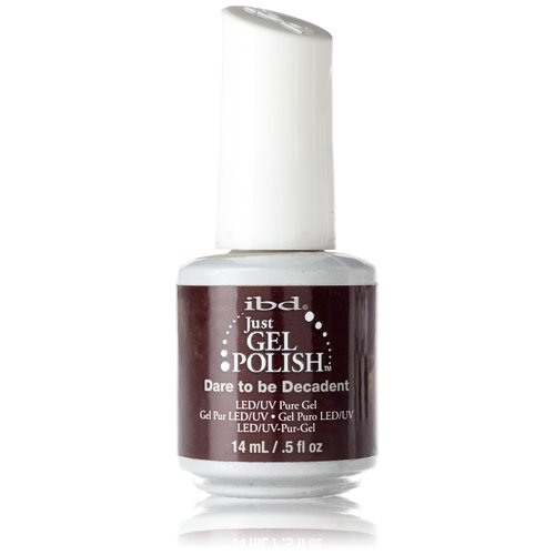 IBD Just Gel Soak Off Brown Nail Polish, Dare To Be Decadent