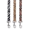 East Side Collection Animal Print Dog Leash, 4-Feet x 5/8-Inch Lead, Zebra
