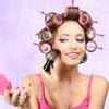 180 PCS Brush Roller Pick Plastic Hair Roller Pins Brush Hair Rollers Pins Hair Curler Roller Pin for Hair Curling Styling Accessories (Purple)