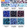 LPBeads 10000pcs Hotfix Rhinestones Flatback Glass Crystal 24 Mixed Color Rhinestone with Tweezers and Picking Pen for Crafts Clothes Nail Art