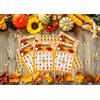 WhatSign Thanksgiving Bingo Games for Kids Adults 26 Players Gnome Thanksgiving Bingo Cards Happy Thanksgiving Party Games Bingo Cards Fall Autumn Thanksgiving Activities Classroom Family Party Favors