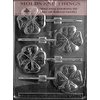 MOLDS AND THINGS St. Patrick's Day Shamrock Chocolate Candy Mold - Irish Festival Shamrock Pretzel Chocolate Candy Mold - Clear Plastic, Reusable, Easy to Use - 3 1/4 x 7/8 x 1/2 Inches, Leaf-Shaped