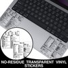 Mac Shortcut Sticker - Mac OS Shortcuts Sticker (M1+Intel) + Word/Excel, Laptop Keyboard Shortcuts Stickers for MacBook, Compatible with 13-16 Inch MacBook Air/Pro