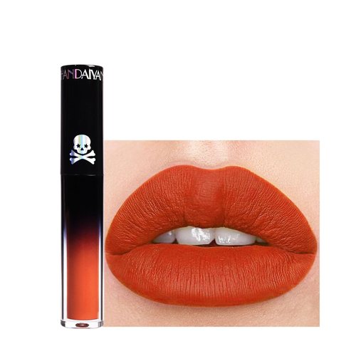 Sunnyvale Liquid Lipstick for Women, Color Stay Long Lasting Warm Brown Matte Lipstick for Latte Makeup, Transferproof & Smudgeproof, 7#