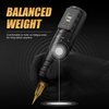 Ambition Paco V2 Wireless Tattoo Pen Machine with Adjustable Stroke- Rotary Cartridge Tattoo Gun with 1700mAh Power Coreless Motor Digital LCD Display for Professional Tattoo Artist