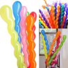 100Pcs 40 Inches Latex Spiral Balloons for Assorted Boys Girls Birthday Party Balloons