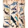 108 Pieces Shark Tattoos Stickers,Shark Themed Tattoos Stickers Party Decoration Supplies Party favors for Kids Adults