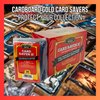 Cardboard Gold Card Saver 2 - Premium Semi-Rigid Trading Card Holder for Sports, Baseball, and PSA Dealers - 3x4 Inch Clear Card Sleeves with 1/2 Inch Lip - Trusted Protection for 31 Years