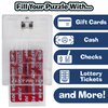 BILZ Money Puzzle - Brain Teasing Maze for Cash or Gift Cards - Fun Way to Give Gifts - Perfect for Easter Baskets and Holiday Presents - Reusable Puzzle for Kids, Adults and All Ages