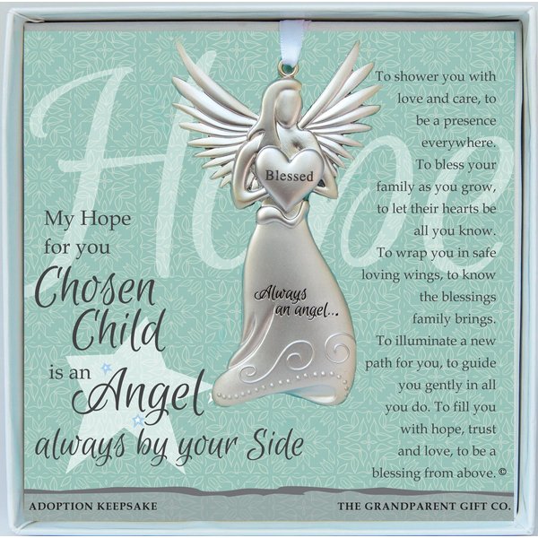 Always an Angel Adoption Baby or Child Keepsake Gift/Ornament