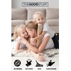 Rug Stickers for Wood Floor [12 Pack] Carpet Stickers for Area Rugs, Anti Slip Rug Corner Grips to Secure Kitchen Rugs and Bathroom Mats, Peel and Stick Non Slip Rug Pads, Rug Mat Non Slip