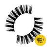 Lashes False Eyelashes Soft Faux Mink False Lashes 14MM False Lashes Chiref Fluffy Curly False Eyelashes 3D 7 Pairs E01-Thick