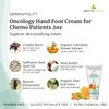 UltimateVitality Hand Foot Cream for For Oncology Patients, Intensive Natural and Organic Moisturizing Cream for sensitive Irritated Skin During Chemo Treatment - 2 Ounces