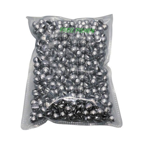 FREE FISHER Removable Split-Shot,500Pcs 0.4g Lead Sinking Split Shots Fishing Sinkers,Fishing Weights Sinkers