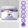 SPA REDI - Body and Foot Cream Mask, Lavender and Wildflower, 16 Oz - Pedicure Massage for Tired Feet and Body, Hydrating, Fresh Skin - Infused with Hyaluronic Acid, Amino Acids, Panthenol