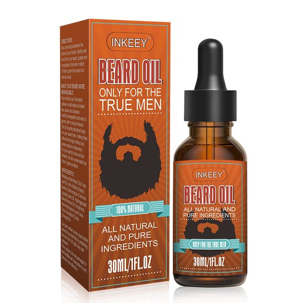 jeosisy Mens Beard Oil- Classic Beard Growth Kit for Men With Four Scents Natural and Pure Ingredients,Beard Oil for Men Growth Care Daily Gifts Set(WL)